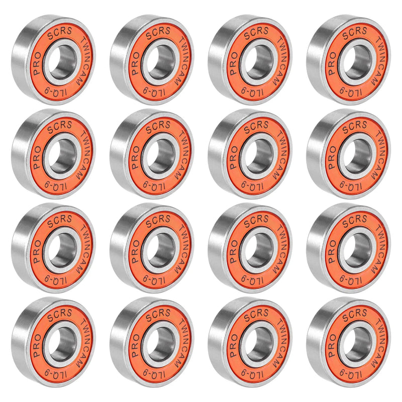 16Pcs/Lot SKATING TWINCAM ILQ-9 608Zz Ball Bearings for Skate Board Shoes -9