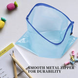 16Pcs Mesh Zipper Pouch Document Bag Waterproof Zip File Folders A4 Size