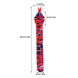 16Pcs Snake Slap Bracelets Reptile Fuzzy Animal Bracelet Stuffed Snap Bands