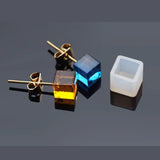 16Pcs Silicone Earring Necklace Pendant Mold Casting Epoxy Resin Jewelry Tools