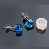 16Pcs Silicone Earring Necklace Pendant Mold Casting Epoxy Resin Jewelry Tools