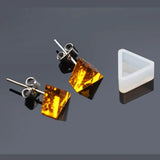 16Pcs Silicone Earring Necklace Pendant Mold Casting Epoxy Resin Jewelry Tools