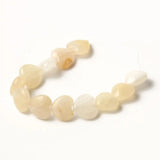 16X15X7mm Heart Agates Pink Quartz Beads 7.5'' Strands