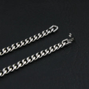 Stainless Steel Cuban Chain Bracelets - Hiphop Jewelry