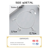 Star Planet Silver Chain Bracelet - Fine Jewelry for Women Girls