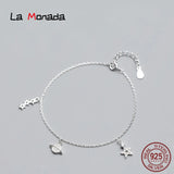 Star Planet Silver Chain Bracelet - Fine Jewelry for Women Girls