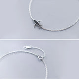 Aircraft Silver Chain Bracelet For Women Girls 16-19cm