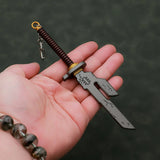 Toji Fushiguro Jujutsu Kaisen Metal Weapon Model Keychain