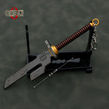 Toji Fushiguro Jujutsu Kaisen Metal Weapon Model Keychain