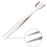 Diamond Tweezers With Scoops Shovels for Gems Pearls Jewelry