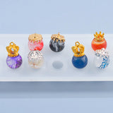 16mm Round Ball Epoxy Resin Mold for Necklace Beads Pendant Silicone Molds