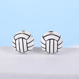 16mm Basketball Series Wooden Beads DIY Jewelry Accessories