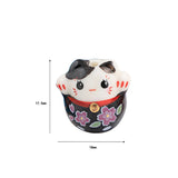 16mm Ceramic Lucky Cat Beads - DIY Necklace Animal Spacer Beads