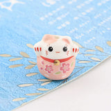 16mm Ceramic Lucky Cat Beads - DIY Necklace Animal Spacer Beads