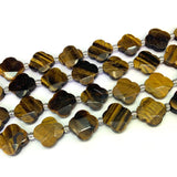 16mm Amazonite Lapis Lazuli Tiger Eye Stone Beads 15'' DIY Necklace
