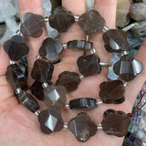 16mm Natural Citrine Rose Quartz Ametrine Aventurine Smoky Quartz Beads 15''
