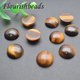 16mm Tiger Eye Round Stone Beads for Jewelry Making 30pc