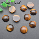 16mm Tiger Eye Round Stone Beads for Jewelry Making 30pc