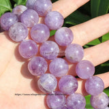16mm Lavender Amethyst Round Loose Beads 15inch
