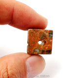 Natural Mixed Agates Square Shape Loose Beads Strand for DIY Jewellery Making