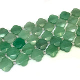 16mm Rutilated Lemon Quartz Strawberry Quartz Amazonite Beads