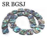 16mm Natural Abalone Shell Beads for DIY Jewelry Making 15inch
