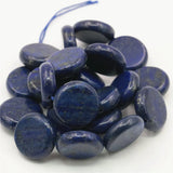 16mm Reflective Lapis Lazuli Stone DIY Loose Beads Women Jewelry