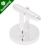 16mm Silver Cufflink Blanks (10pcs/lot)