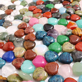 16mm Natural Heart Stone Beads for Jewelry Making DIY