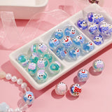 16mm BOO Ghost Round Beads DIY Necklace Bracelet Material
