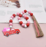 Colorful Wood Beads Curtain Straps Home Decor Garland