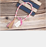 Colourful Wood Beads Curtain Straps Home Decoration Garland