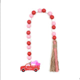 Colorful Wood Beads Curtain Straps Home Decor Garland