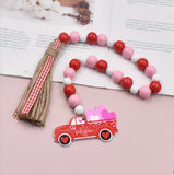 Colorful Wood Beads Curtain Straps Home Decor Garland