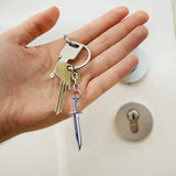 16pcs Alloy Swords Charms for DIY Bookmarks Jewelry Making, 2 Colors