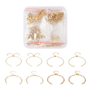 Adjustable Slider Extender Chains Bracelet Jewelry Making
