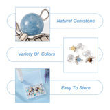 16pcs Natural Angel Pendants for Jewelry Making DIY Necklace Decor