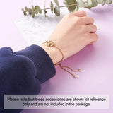Adjustable Bracelet Chains with Rhinestone Slider for Jewelry Making