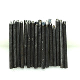 16pcs Flower Punch Stamp Set 4mm DIY Metal Stamping Tool