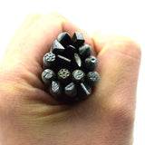 16pcs Flower Punch Stamp Set 4mm DIY Metal Stamping Tool