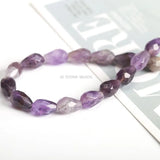 16pcs Gemstone Faceted Drop Rondelle Crystal Beads Loose Spacer Round Beads