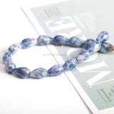 16pcs Gemstone Faceted Drop Rondelle Crystal Beads Loose Spacer Round Beads