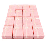 16pcs Pink Jewelry Display Gift Boxes for Rings Watches Bracelets