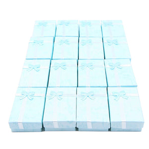 16pcs Paper Jewelry Boxes for Jewelry Display - Gift Packaging Box