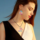 16pcs Stainless Steel Filigree Pendants Butterfly Heart Metal Charms