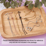 16pcs/box Brass Slider Extender Chains for DIY Bracelet Making Accessories