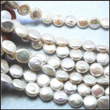 16pcs Freshwater Pearl Beads 12mm Coin Shape DIY Findings