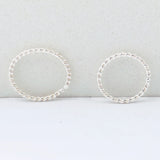 16pcs 925 Silver Nose Ring Thin Hoop Jewelry