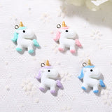 16pcs Unicorn Charms for DIY Decoration - Necklace Pendant Keychain Charms