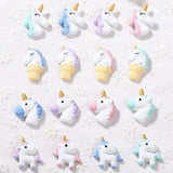 16pcs Unicorn Charms for DIY Decoration - Necklace Pendant Keychain Charms